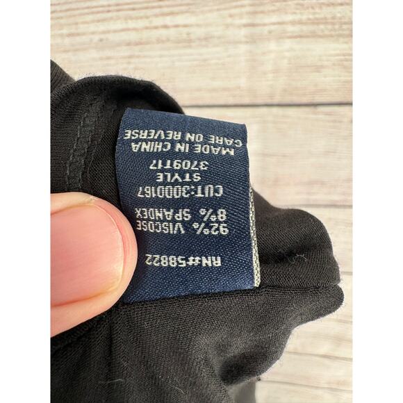 Max Edition Tulil Pull On Maxi Skirt Womens Large Black Stretch - Picture 8 of 10